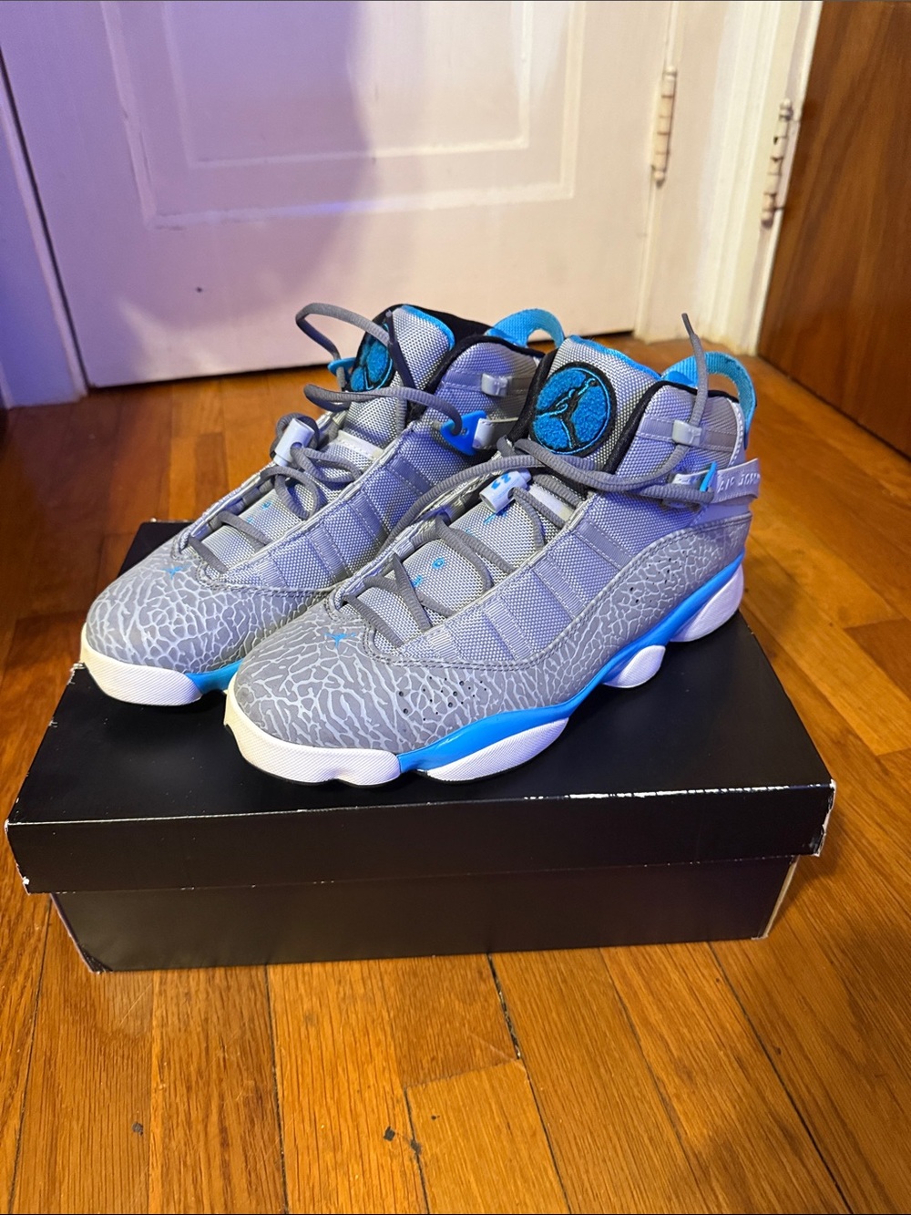 Air Jordan 6 Rings "Grey Elephant